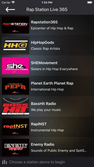 RAPSTATION Network screenshot 2