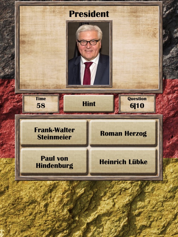 Germany - Quiz Game iPad screenshot 5 - Games app