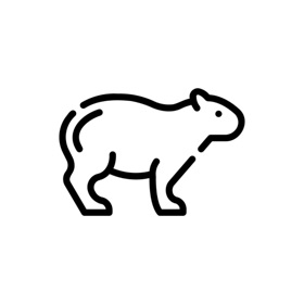 Capybara Calendar Widget