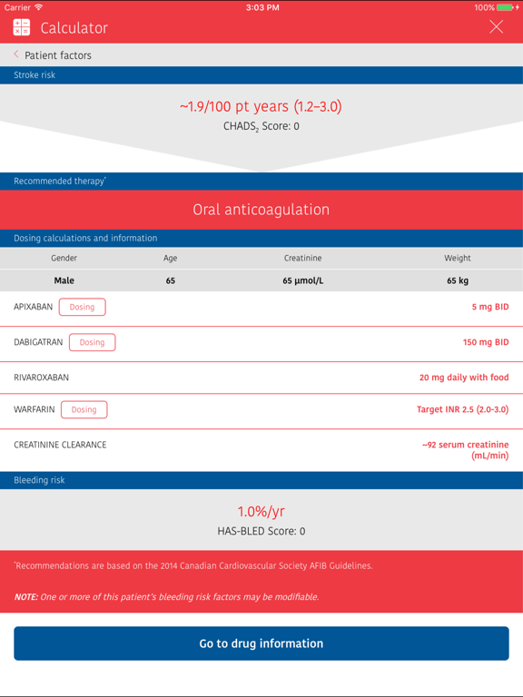 CCPN SPAF Tool iPad screenshot 3 - Medical app