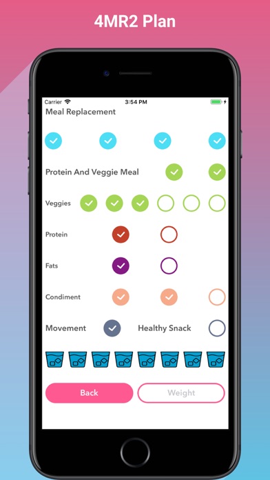 Meal Replacement Tracker Screenshot