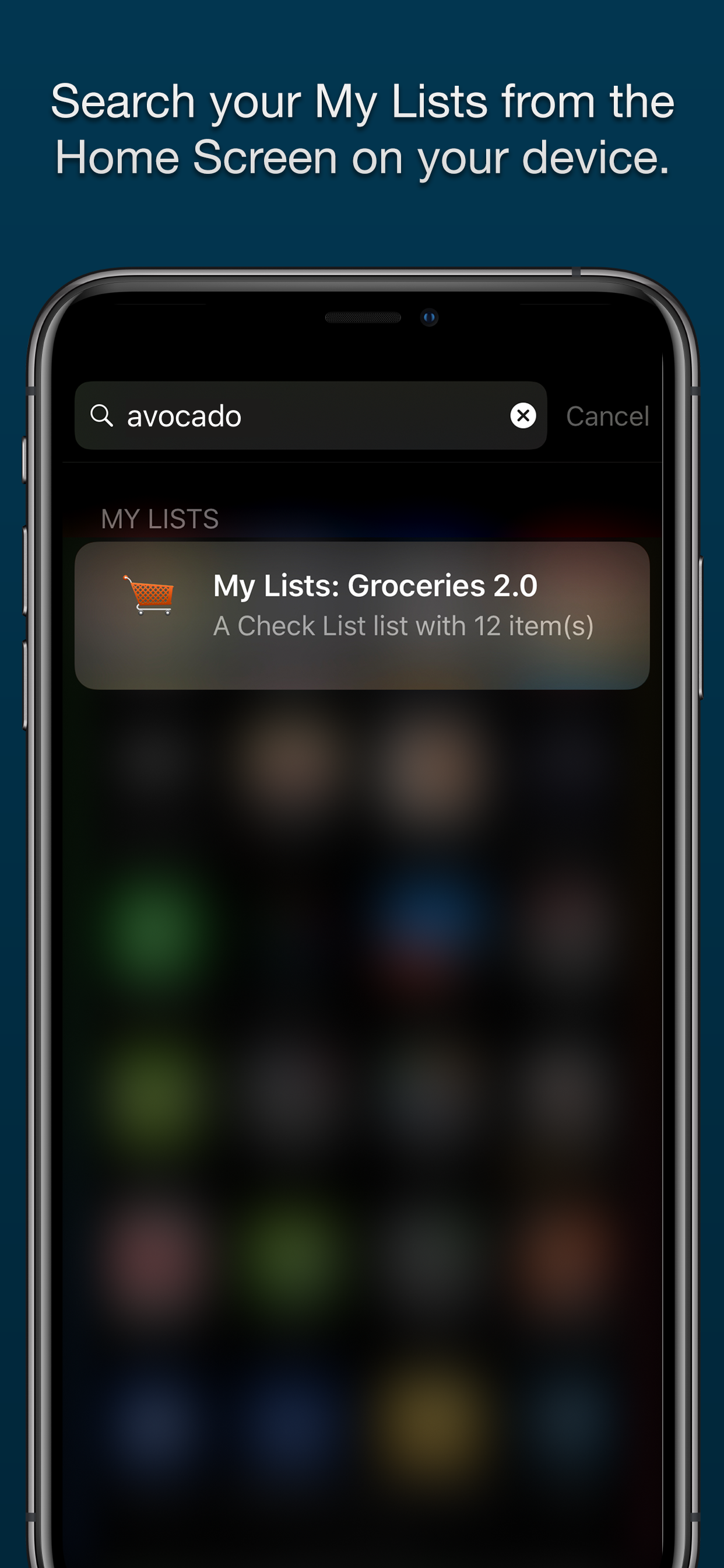 My Lists