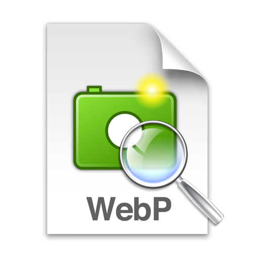 WebP Viewer: quick look & view app icon