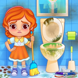 Baby Girl Home Cleaning