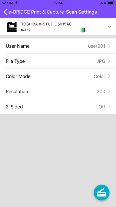 Screenshot 4 of e-BRIDGE Print & Capture App