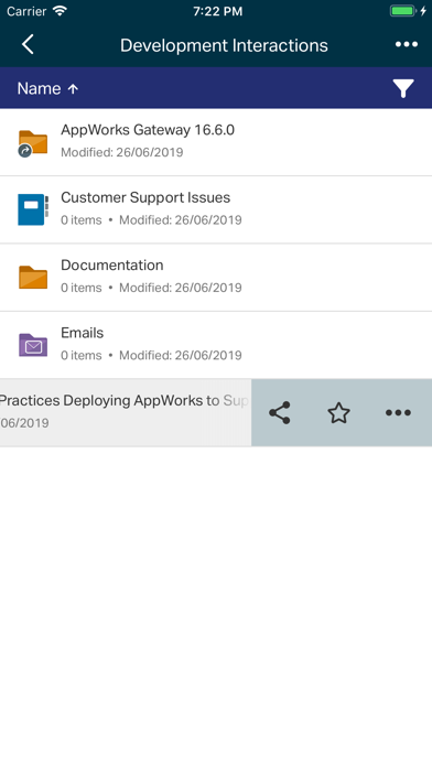 Screenshot #3 pour Content Management Mobile