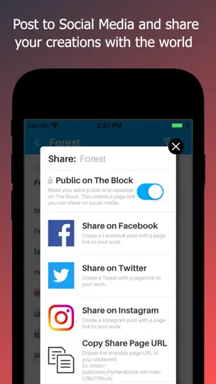 Screenshot von Rhymer's Block auf dem iPhone 6