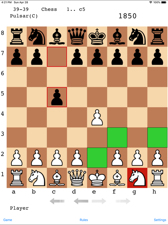 Screenshot #4 pour Pulsar Chess Engine