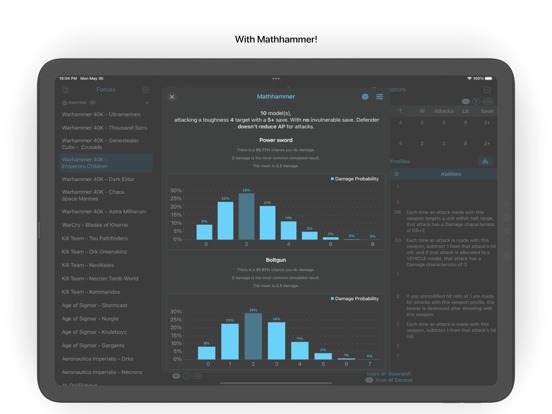 Forces iPad screenshot 2 - Reference app