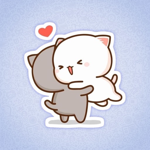 Mochi Cat Stickers Animated