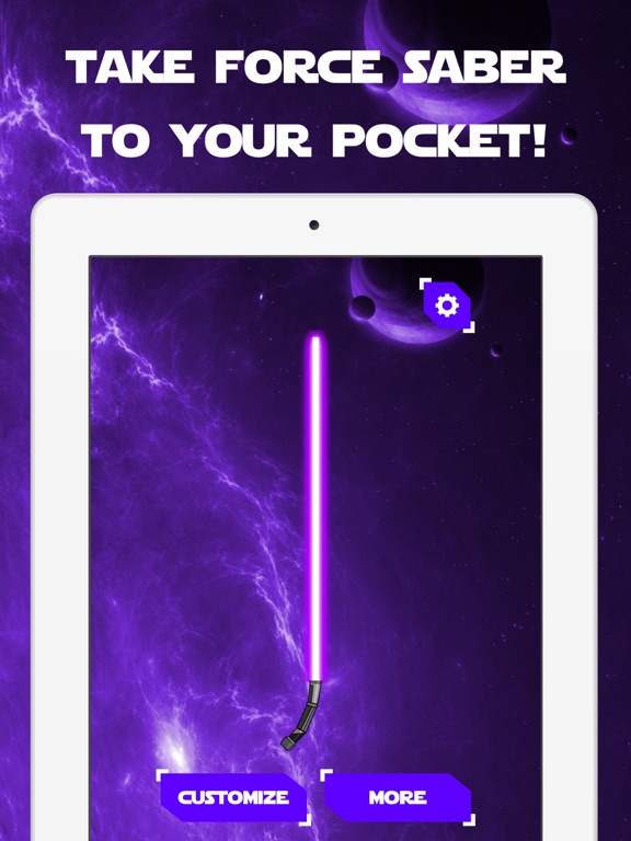 Lightsaber: Force of Light iPad screenshot 5 - Entertainment app