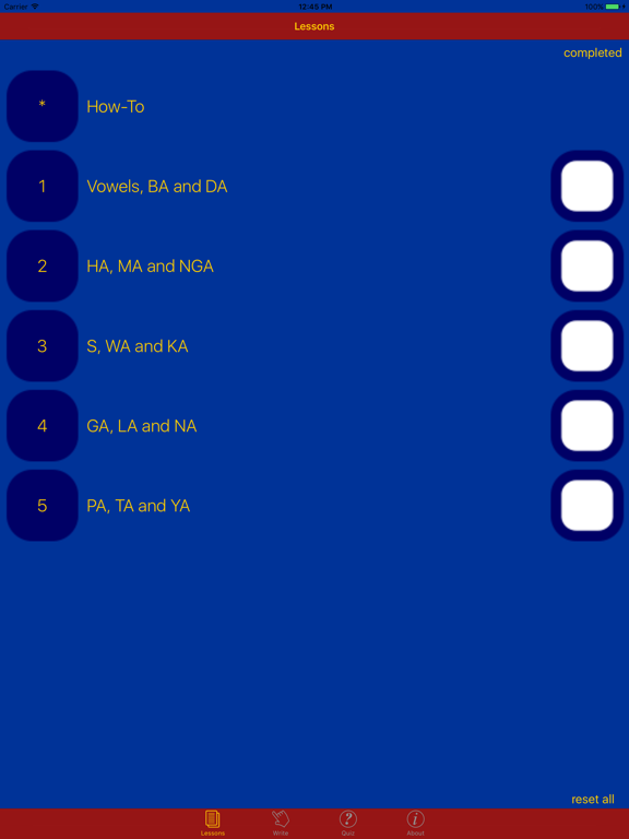 Screenshot #6 pour Tagalog Baybayin Now