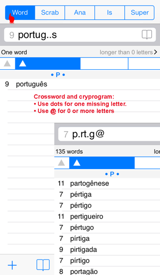 PT Words Finder Pro Screenshot