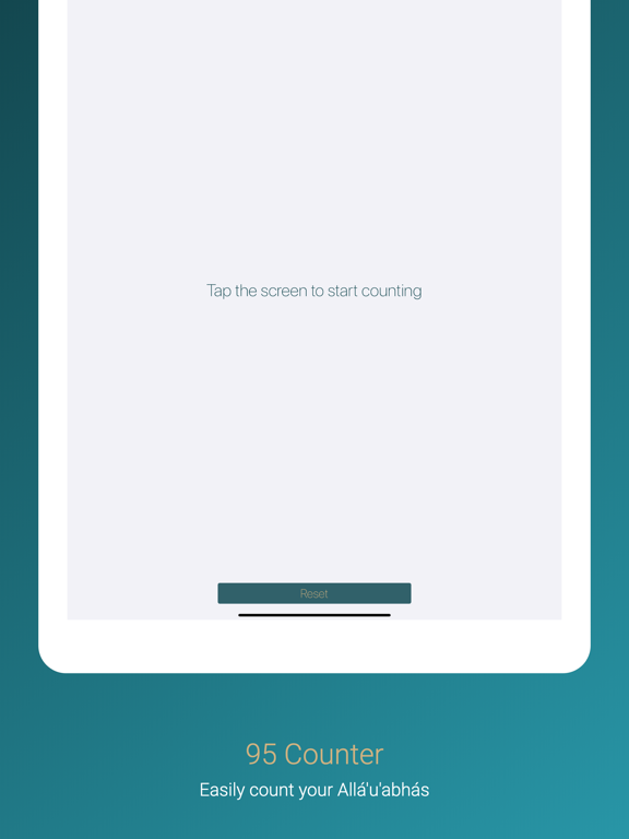 Bahá'í Prayers iPad screenshot 10 - Utilities app