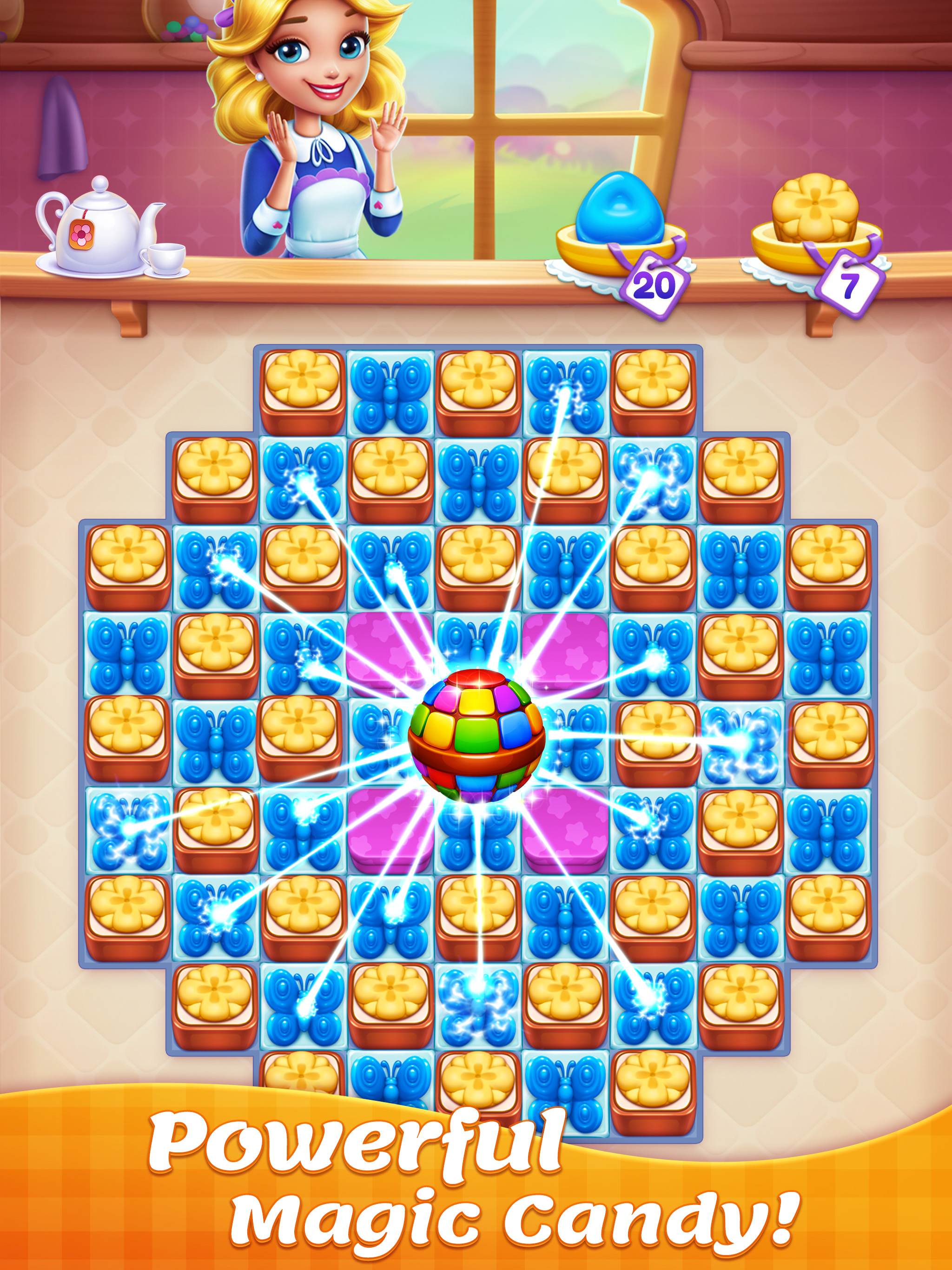 Candy Sweet Legend - Match 3 screenshot 9