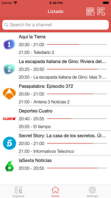 Lista TV Screenshot