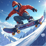 Tricky Ride Snowboard Madness!