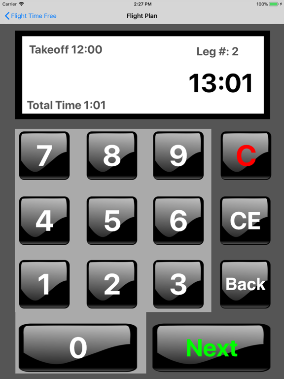 Flight-Time iPad screenshot 4 - Utilities app