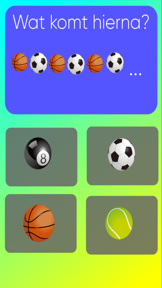 Groep 2 reeksen oefenen screenshot