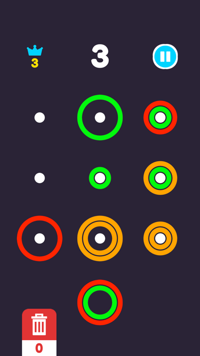 Screenshot #1 pour Color Rings: Match Puzzle Game