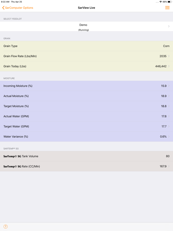 SarTec iPad screenshot 2 - Business app