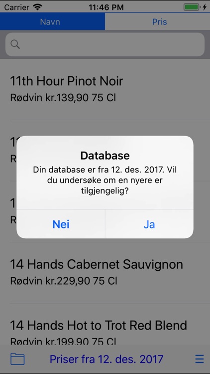 Polpriser screenshot-3