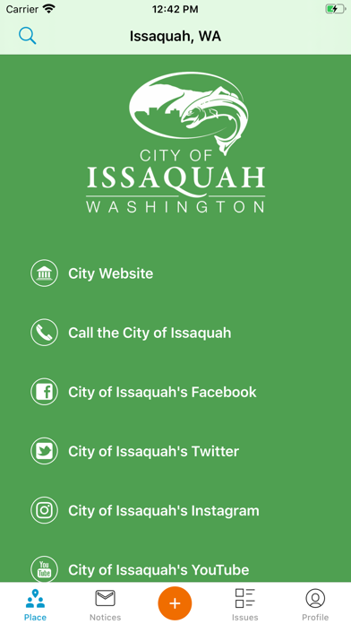 City of Issaquah Screenshot
