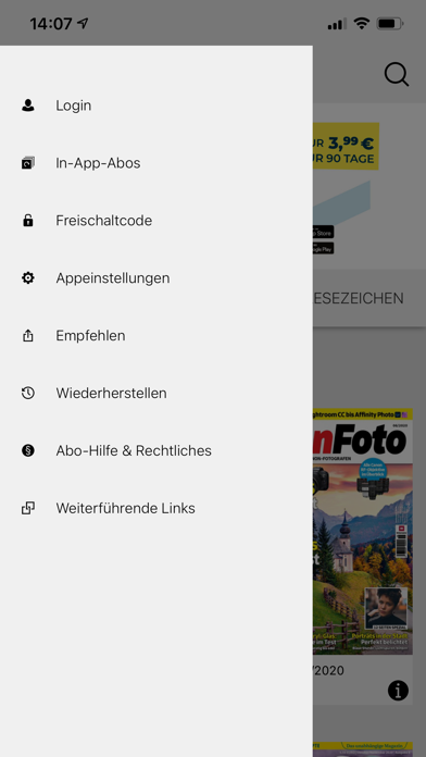 falkemedia Kiosk | Kiosk-App Screenshot