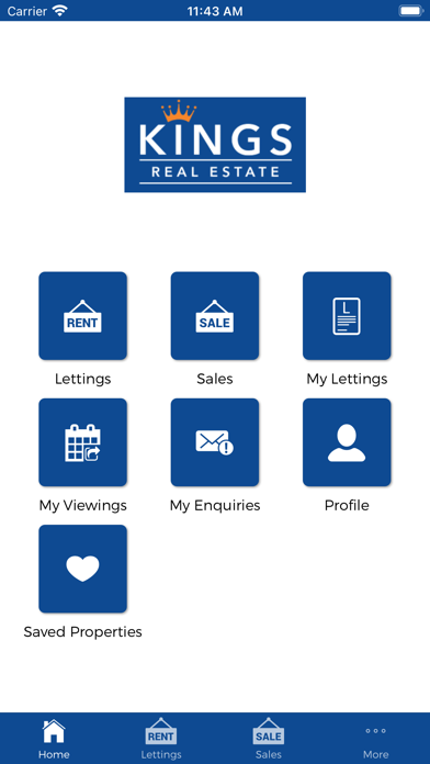 Kings Real Estate Screenshot