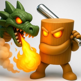 Robot Fight: Timber Wars