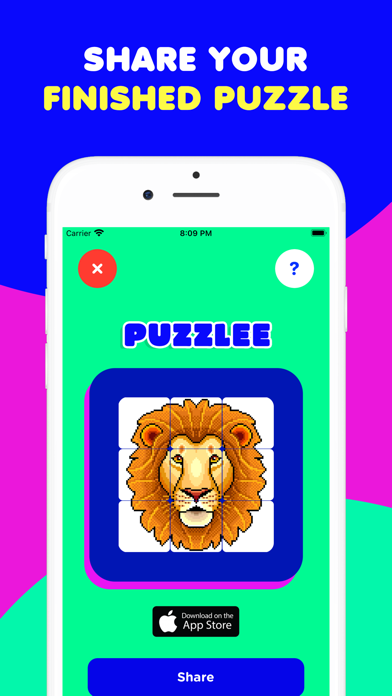 Puzzle for toddlers 3+ Puzzlee Screenshot