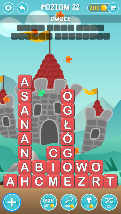 Słowo Klocki app screenshot