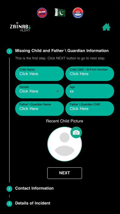 Zainab Alert iPhone screenshot 5 - Utilities app