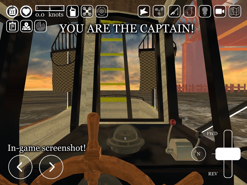 uCaptain Fishing Boat Game screenshot 11