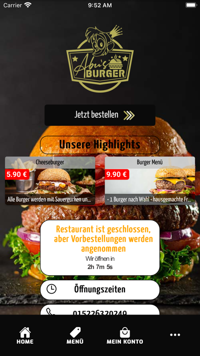 Abu's Burger Screenshot 1 - AppWisp.com Abu's Burger Screenshot 1 - AppWisp.com