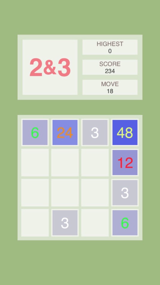 #3. Two & Three - Merge numbers (iOS) 由: Oscar Tsang