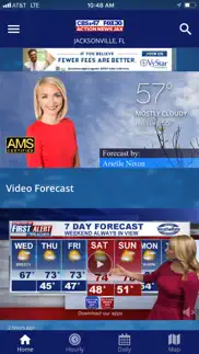 action news jax weather iphone screenshot 2