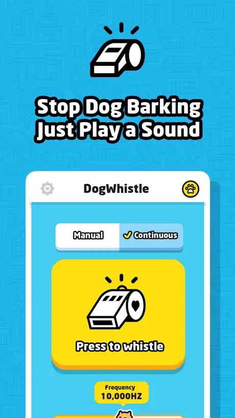Dog Whistle & Clicker App