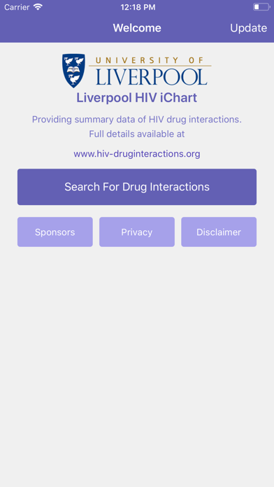 Screenshot #1 pour Liverpool HIV iChart