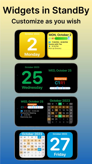 MyDayWidget - Calendar Widgets Screenshot