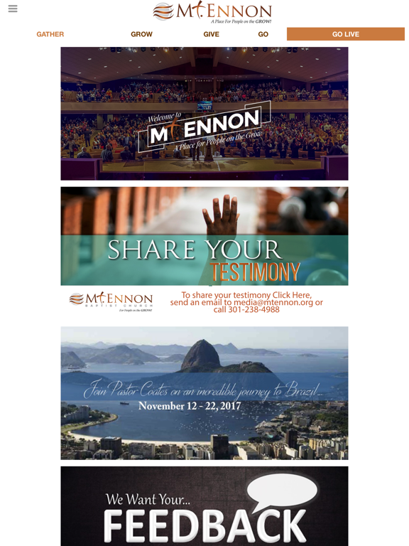 Screenshot #4 pour Mt. Ennon Baptist Church
