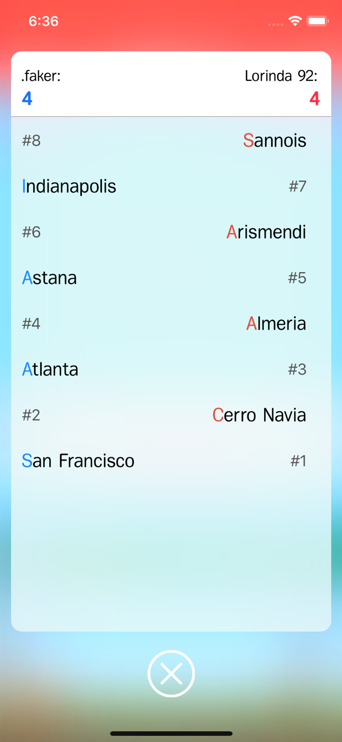 City Names Lite