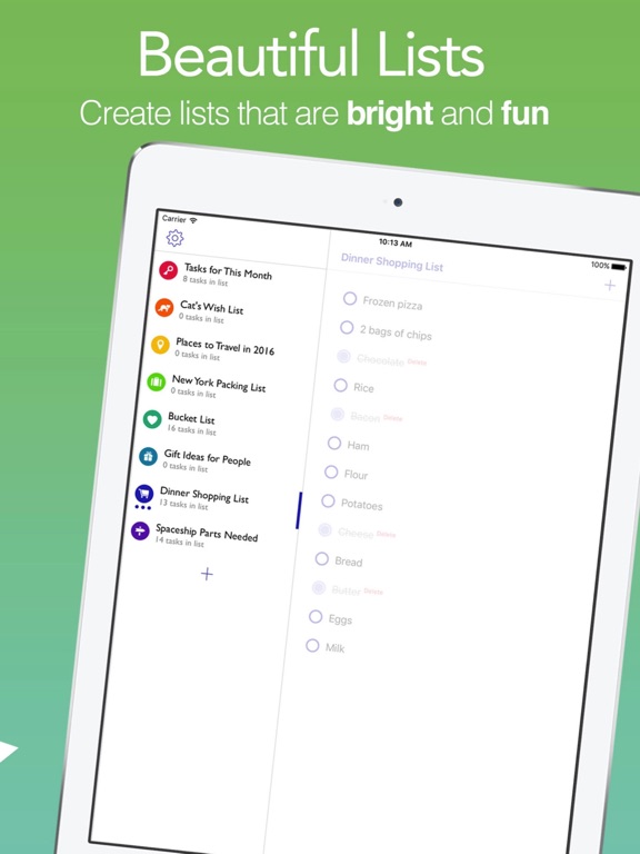 Listify Lists