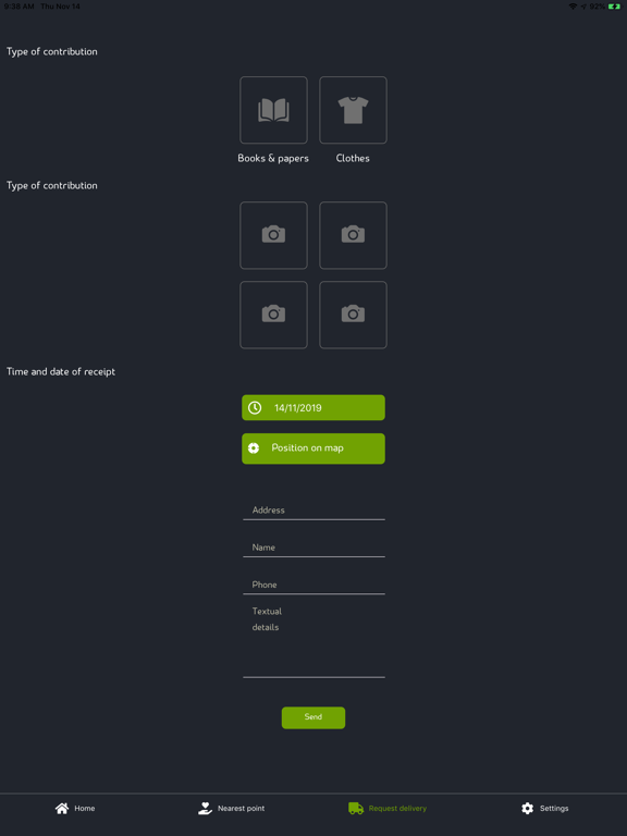 مشروع لباس iPad screenshot