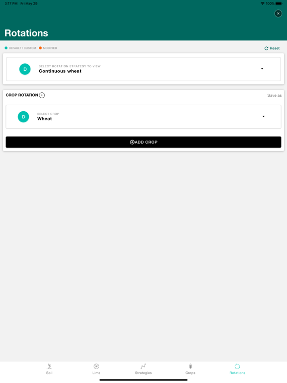 iLime iPad screenshot