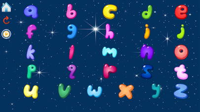 Coloring Book Letters: Animal iPhone screenshot 4 - Games app