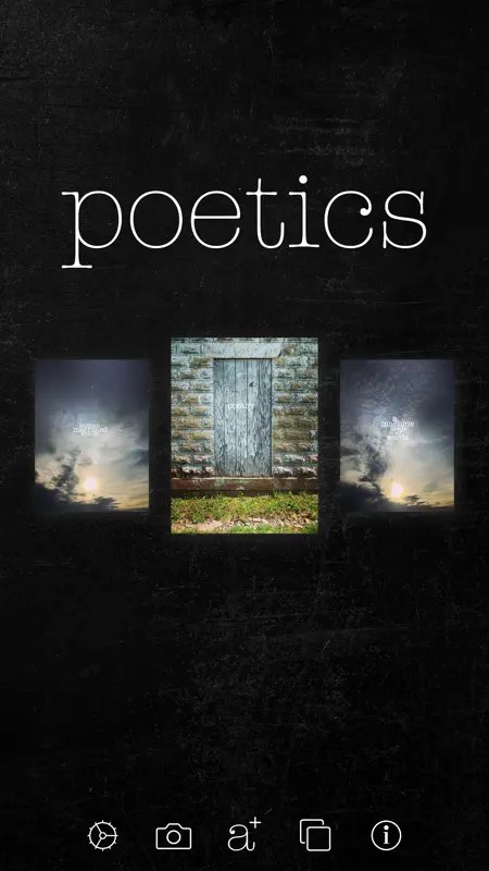 Poetics screenshot 1 of 10