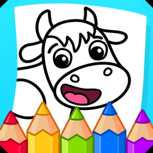 .Coloring for kids. icon