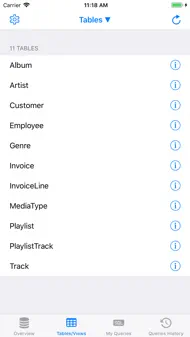 SQLite Mobile Client iphone bilder 0