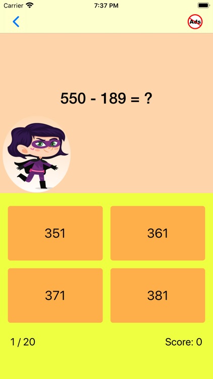 Third Grade Math Quiz screenshot-3